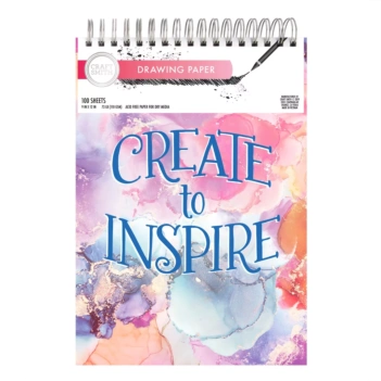 SUPER DEAL **40%** Craft Smith Create to Inspire Drawing Block 22x30cm