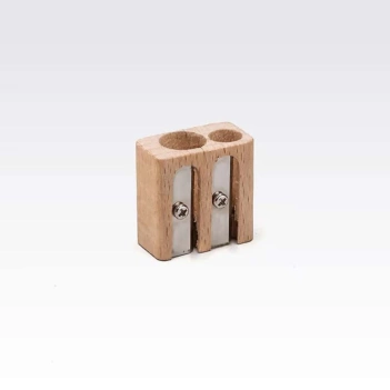 Sacapuntas doble de madera Fabriano