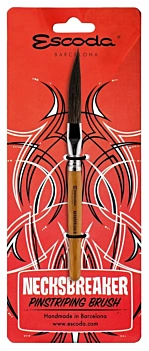 Pincel natural biselado Petit Gris Pinstriping Necksbreaker 6551 Escoda nº8