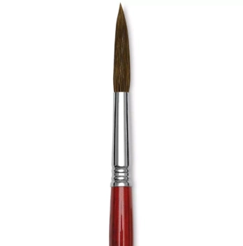 Escoda Bravo Lange Rundbürste Schweinsleder 6421 nº1