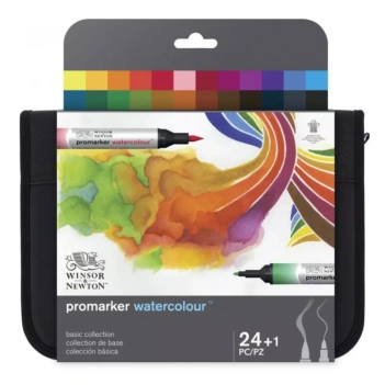 Estuche 24 Rotuladores Watercolour Basic Collection Winsor & Newton