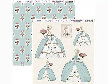 Papel Papel SCP-088 Figura de mujer con vestido Dayka 30x30cm