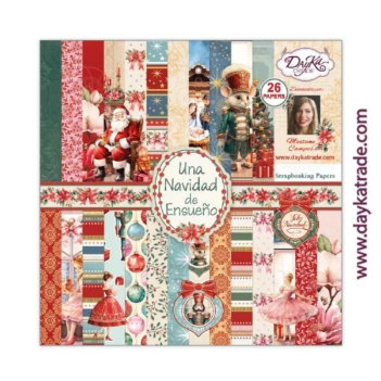 Kit de Scrapbooking Una Navidad de Ensueño Dayka 20x20cm