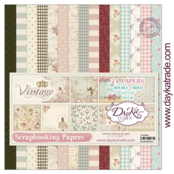 Dayka Trade Paper Pack Vintage 12x12"