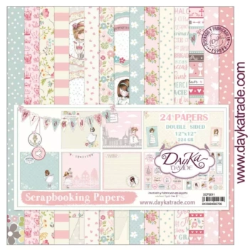 Kit de Scrapbooking Niña de Comunión 2017 Dayka 30x30cm
