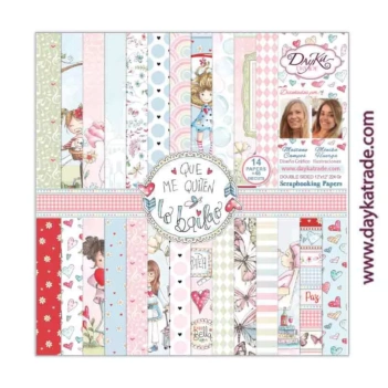 Kit de scrapbooking Que me quiten lo bailao Dayka 30x30cm