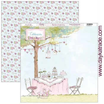 Papel Celebración niña Dayka 30x30cm