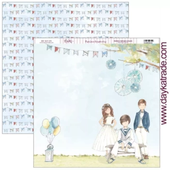 Papel Celebración niño Dayka 30x30cm