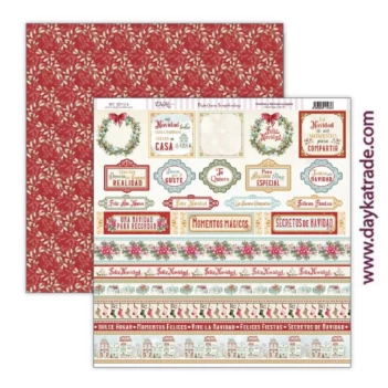 Dayka Trade SCP-514 Secret Magical Christmas Moments Paper 30x30cm