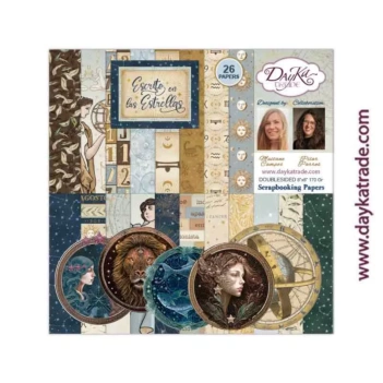 Dayka Trade Paper Kit Written in the Stars 20x20cm