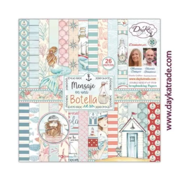 Dayka Trade Paper Kit Message in a Bottle 20x20cm