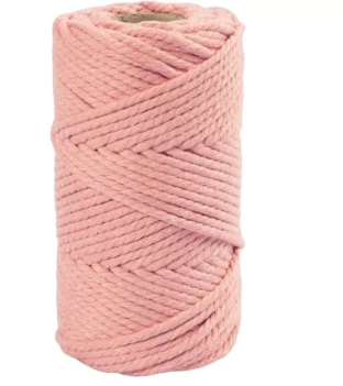 Creativ Company Macrame Cord Pale Pink 4mm