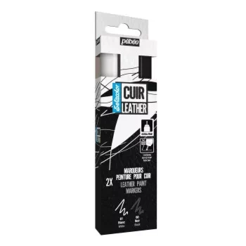 Pintura Acrílica Setacolor Cuero Blanco Puro Pebeo 45ml