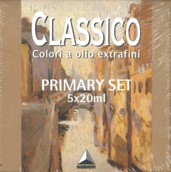 Set 5 Óleos Extrafinos Classico Maimeri 20ml