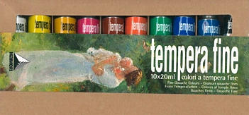 Set 10 Témperas Finas Maimeri 20ml