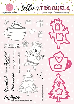 Troqueles y Sellos Mug Elena Roche