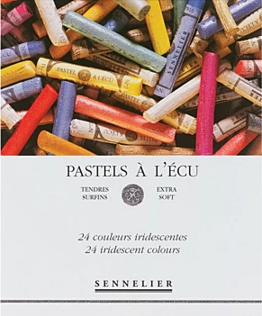 Box 24 Pastellfarben schillernde Farben Sennelier