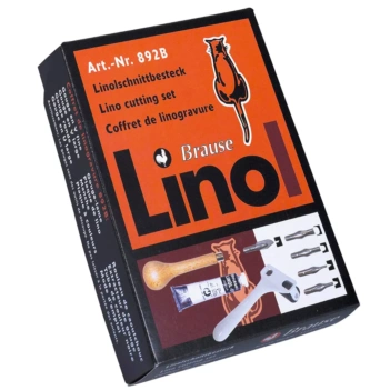 Kit complet Brause pour débutants en linogravure