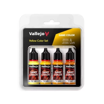 Set 4 Pinturas modelismo piel pálida Vallejo 18ml