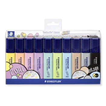 Set 6 Rotuladores Pastel Textsurfer Classic Staedtler