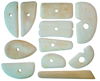 Set 11 medias lunas de madera Talens