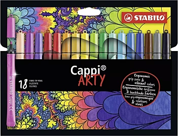 Set Arty 18 Rotuladores STABILO Cappi