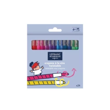 Set 12 crayones giratorios de colores LeFranc & Bourgeois