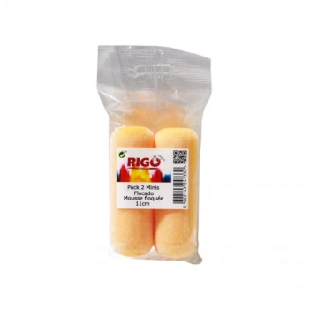 Set 2 espumas mini para rodillo Rigo 11cm