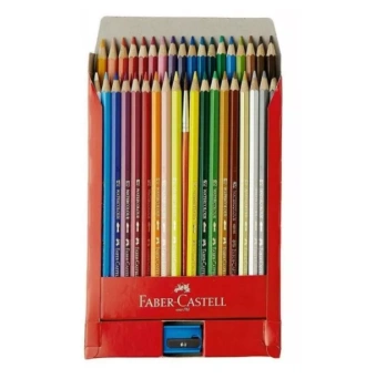 Zestaw 36 kredek akwarelowych Faber-Castell Classic Color