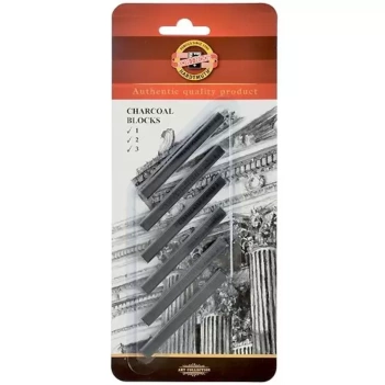 Koh-i-Noor Set 6 Houtskool Sticks 