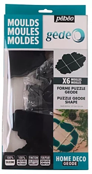 Set 6 piezas molde bandeja con asas Gedeo Pebeo