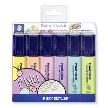 Rotulador Azul Fluorescente Happy Textsurfer Classic Staedtler