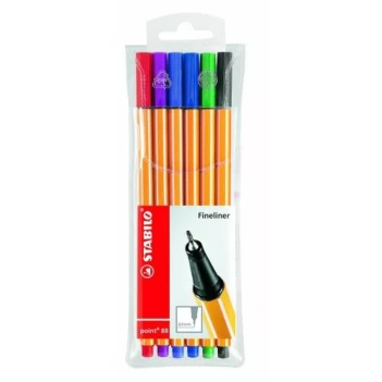 Estuche 8 rotuladores metálicos Pen68 Stabilo