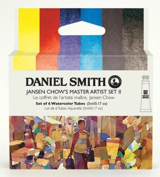 Set 6 tubos acuarela George Politis Daniel Smith 5ml