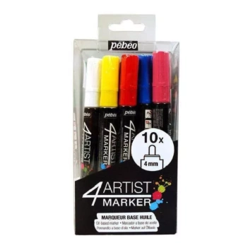 Set de 10 rotuladores al óleo 4Artist