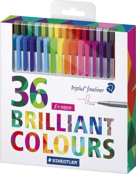Set de 36 rotuladores Staedtler Triplus