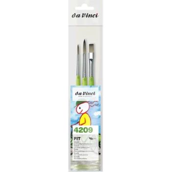 Set de 8 pinceles Fit con esterilla da Vinci