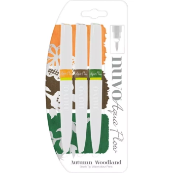 Set De 3 Rotuladores Aqua Flow Autumn Woodland Nuvo