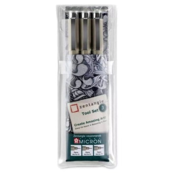 Sakura Pigma Micron Zentangle Set of 3 markers