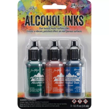 Set de 3 tintas Alcohol Ink Pearls Lakeshore Tim Holtz