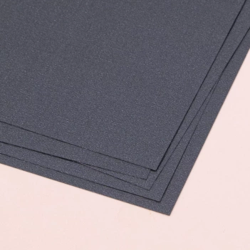 Pack de 5 Cartulinas Textura Perlada Negro Craftelier 30x30cm