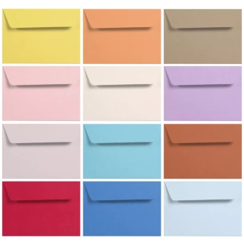 Set de 5 sobres Grain de Pollen Clairefontaine 162x229mm