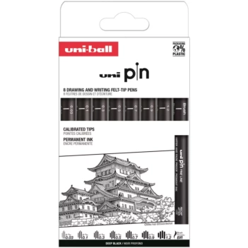 Set 8 Rotuladores surtidos PWE5M Uni Chalk Posca