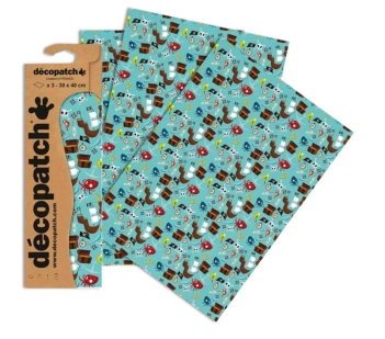 Set de papeles Decopatch Rosas