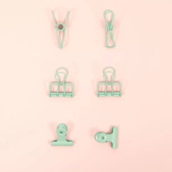 Set de Pinzas Turquesa Craftelier