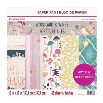 Set de scrapbooking Travelogue Craft Smith 30x30cm