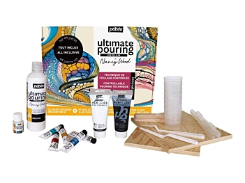 Set Ultimate Pouring Medium Nancy Wood Pebeo