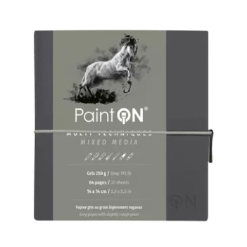 Bloc Paint'On Book Natural Pages Clairefontaine 14x14cm

