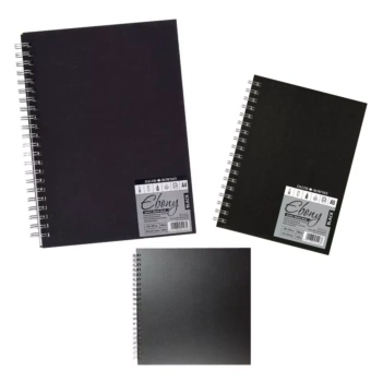Cuaderno de viaje Sketch Book Negro Daler Rowney 180 g/m²