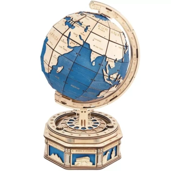 Classical 3D Wooden Globe Model Robotime